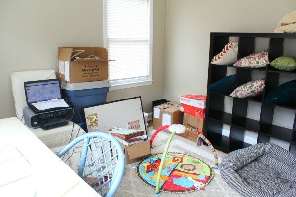 Playroom and Home Office Combo
